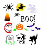 Halloween Set - Stencil TT  Set